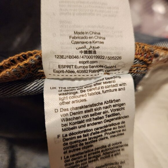 Esprit_Denim Jeans Women's L32 x W27 Relaxed Slim - Picture 6 of 6
